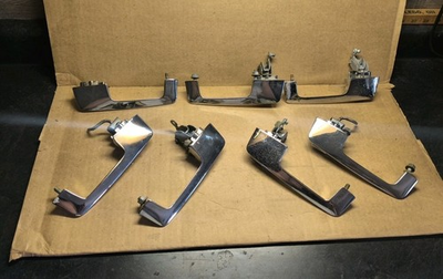 #ad Vintage OEM Lot of 7 Mopar Dodge Plymouth 1968 74 Dart Charger Door Handles $140.00