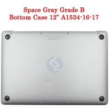 Grade B Space Gray Case 613-02402-A for Apple MacBook 12" A1534 2016 2017 Retina