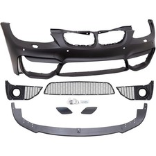 Frontsto�stange Sport 4 Optik f�r BMW 3er E92 E93 mit PDC SRA NSW 06-10