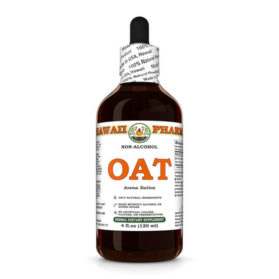 Oat (Avena Sativa) Glycerite,  Dried Tops Liquid Extract