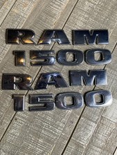 2009-2018 Dodge Ram 1500 Side Door Emblem Logo Badge Symbol Set Oem