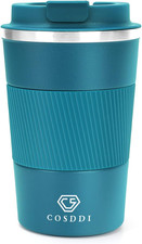 Tazza Termica, Da Viaggio, Beuta Da Vuoto in Acciaio Inossidabile, Con Coperchio