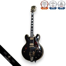 Gibson Custom Murphy Lab 1959 ES355 Reissue Bigsby Ebony Light Aged