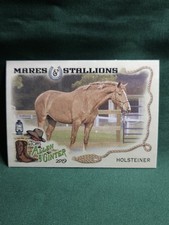 2019 Topps Allen And Ginter MARES & STALLIONS MS-15 HOLSTEINER HORSE