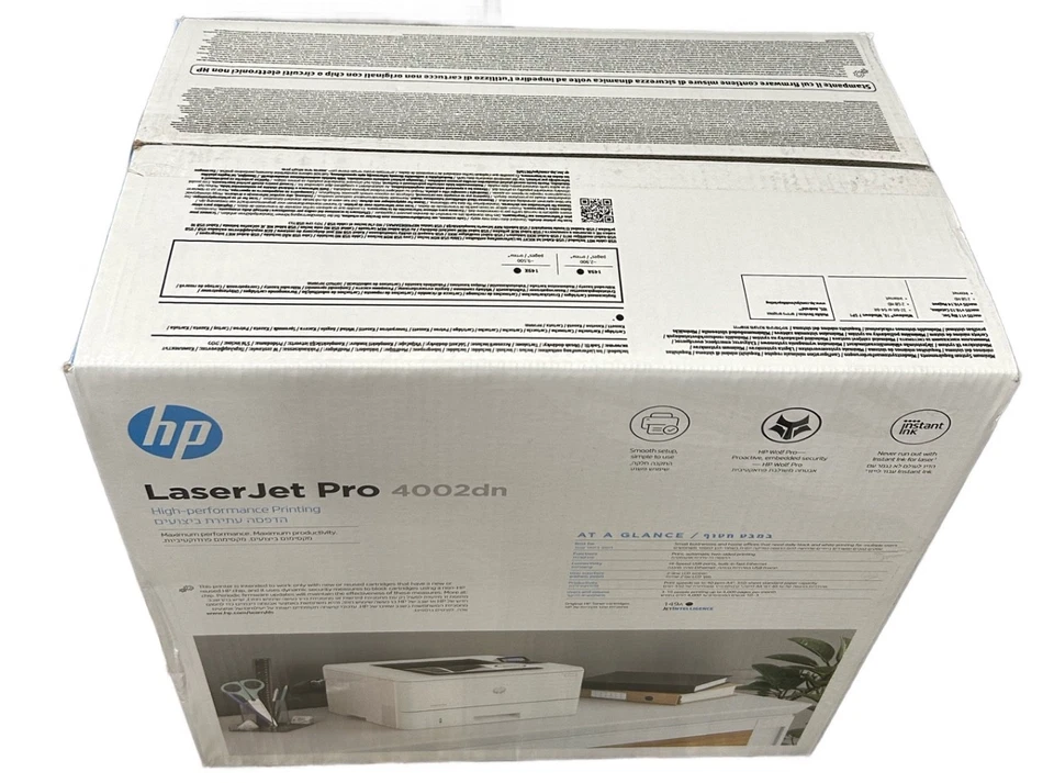 Impresora láser monocromática HP LaserJet Pro 4002dn A4 2Z605F - Imagen 3 de 4