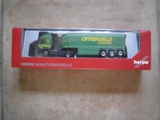 Neu herpa MB A-L 08SZ Glastransporter 1/87 Sattelzug Offergeld Logistik OVP