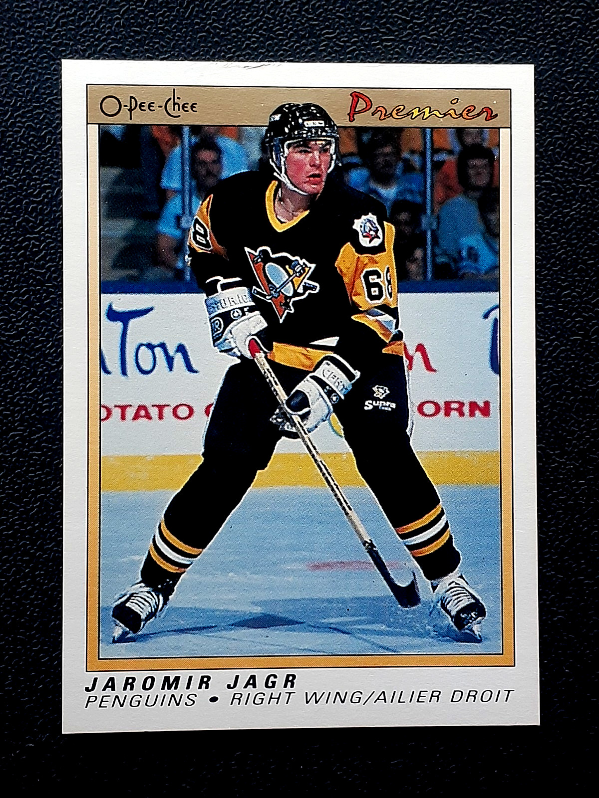 JAROMIR JAGR RC 1990-91 O-PEE-CHEE PREMIER 90-91 #50 EX+      (REF 77)