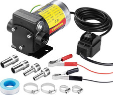 12V DC Self-Priming Gasoline Fuel Oil Transfer Pump with Reversible Pumping for