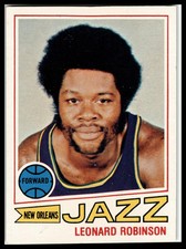 1977-78 Topps #74 Leonard Robinson White Backs