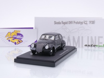 Autocult 04045 # Skoda Rapide OHV Prototyp Baujahr 1938 in '' schwarz '' 1:43 NEU