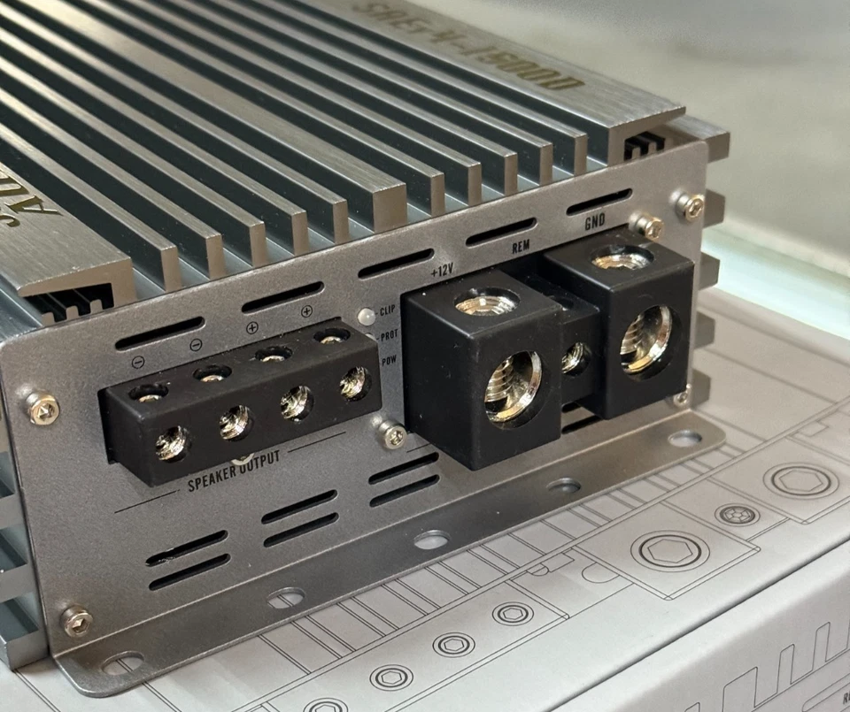 Amplificador Coche Sundown Audio SAE Versión 4 1500W RMS Digital Clase D Mono Bloque Foto 3 de 4