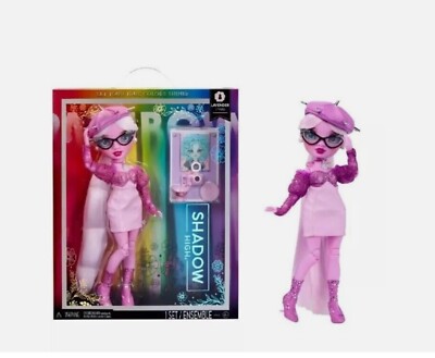 Rainbow High Shadow High Lavender Lynn - lila Modepuppe mit Zubehör
