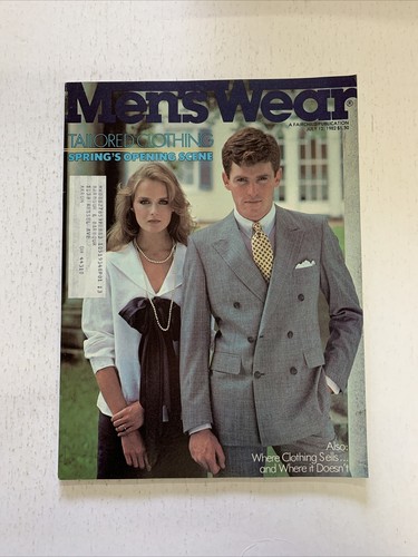 Vintage Men’s Wear Magazine July 1982 Vintage Fashion Magazine | eBay