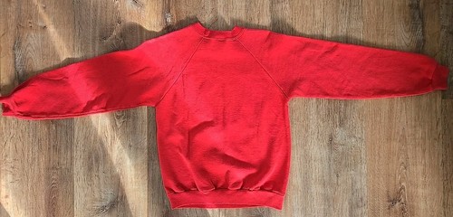 Vtg Chicago Bulls Officially Licensed NBA Crewneck Sweatshirt Youth L 14-16 Red - Picture 6 of 6