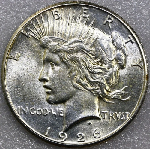 1926-S $1 PEACE SILVER DOLLAR  BU UNCIRCULATED us#64