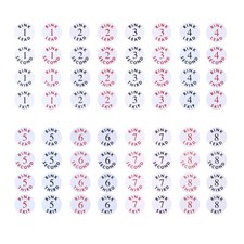 Acclaim Pista di Pattinaggio Punteggio Dischi 8 Per Posizione Rotondo 1-8