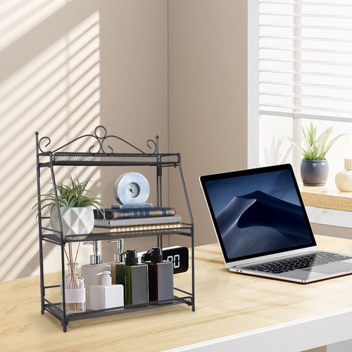 3 Tier Countertop Organizer Kitchen Spice Rack Counter Shelf Stainless Steel - Picture 4 of 18