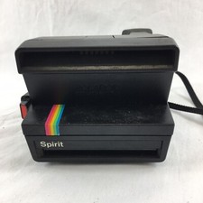 POLAROID SPIRIT 600 LAND CAMERA RAINBOW STRIPE INSTANT FILM VINTAGE - G7N 15023