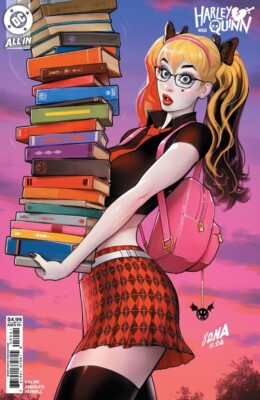 Harley Quinn #50 CVR B David Nakayama Card Stock Cover Variant 4/23 DC Comics