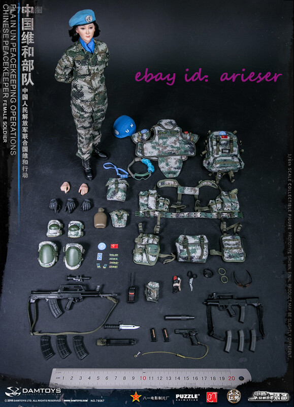 Damtoys 78067 1/6 Female Soldiers of Chinese Peacekeeping