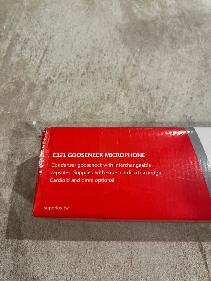 Superlux E321 gooseneck microphone - Image 2 of 2