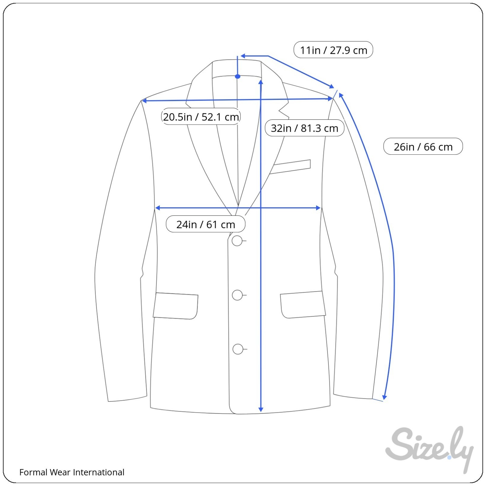 Formal Wear International Mens Black Tuxedo Jacket Bl… Gem