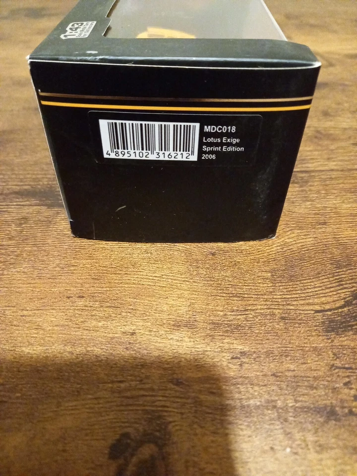 IXO MDC018 Lotus Exige Sprint Edition 2006 Amarelo 1.43 Edição Limitada - Imagem 4 de 4
