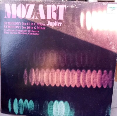 Mozart  Jupiter  Symphonies No. 41 In C Major & No. 40 In G Minor VG+ Vinyl LP 