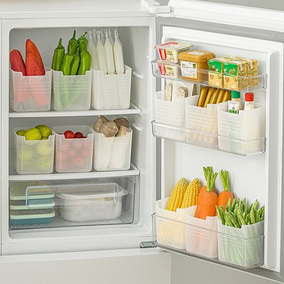 Refrigerator Food Fresh Storage Box Fridge Side Door Fruit Vegetable Spice C-yp