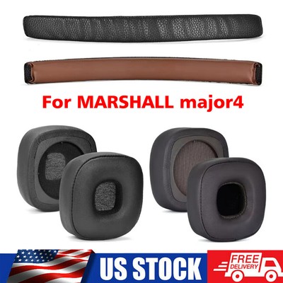 1 Pair Headphone Foam Cushion Cover Replacement Ear Pads For Marshall Major IV