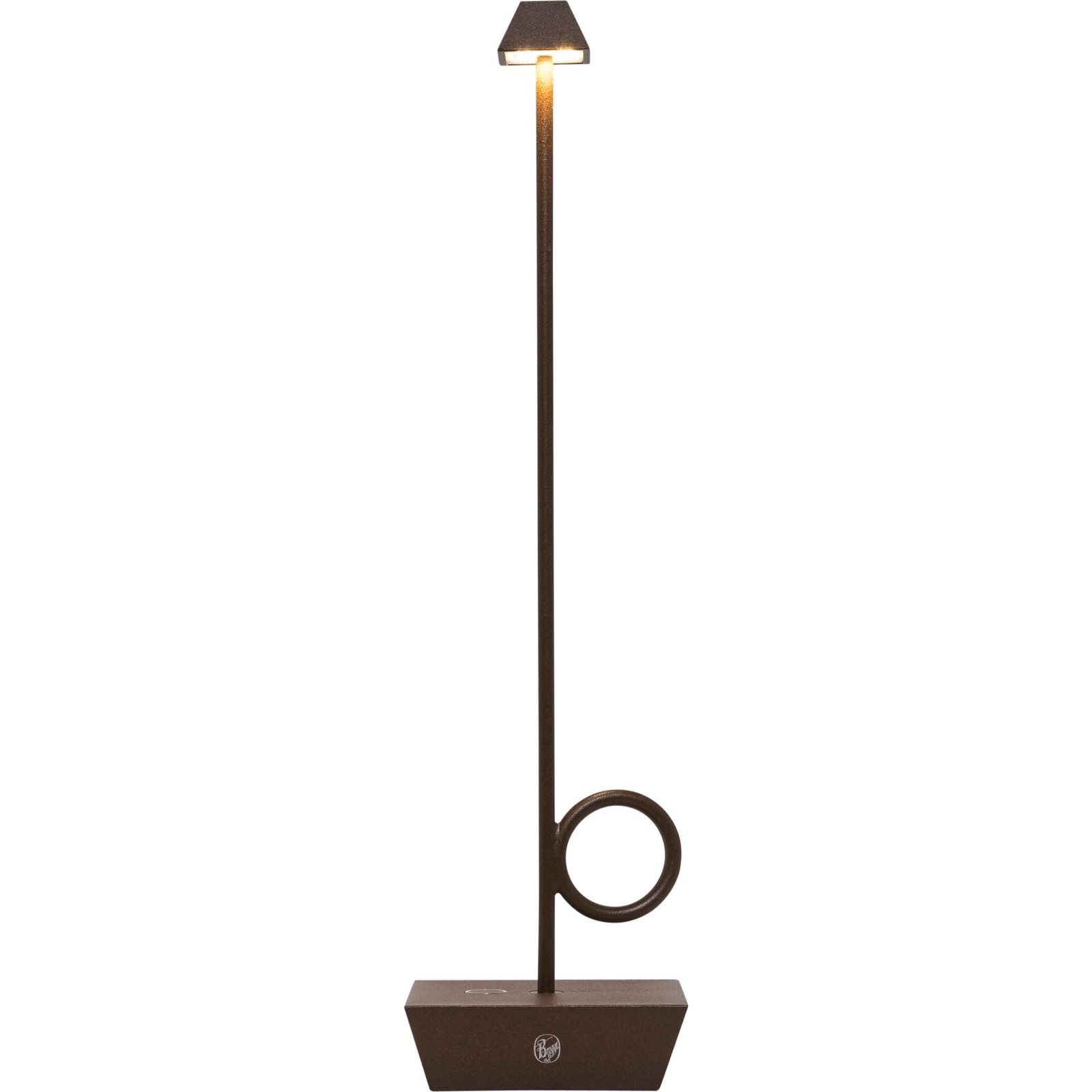 Broggi Design Broggi Lampada Bugia ricaricabile corten  Lamp 4140317001