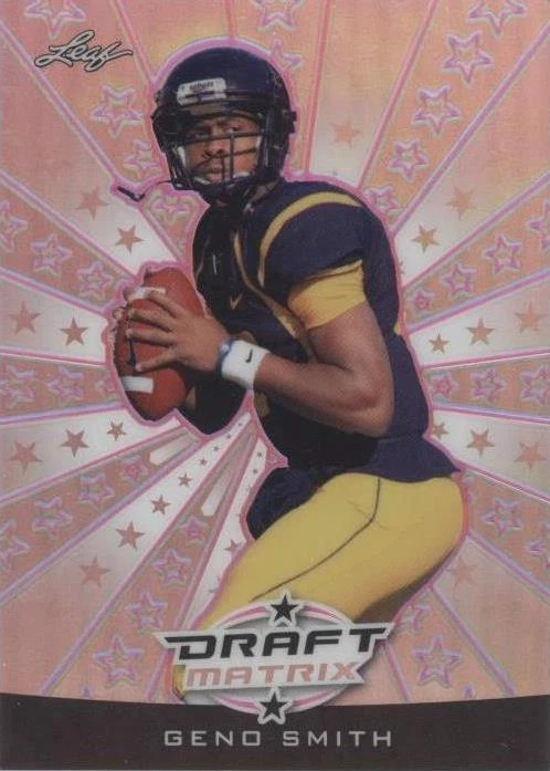2013 Leaf Draft Matrix Geno Smith #DM-GS1