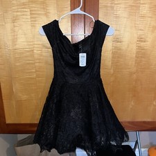 Windsor Black Lace Cocktail Dress 