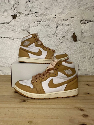 Air Jordan 1 High OG ‘Praline’ Women’s Size 11.5 Pre‑owned Sneakers FN6622‑201