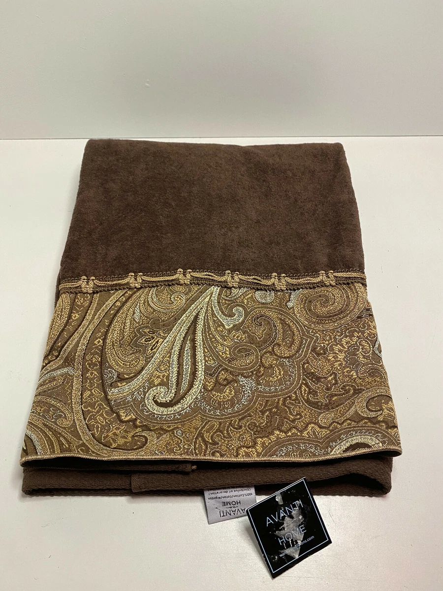 New Avanti Linens 1789 JAV Bradford Bath Towel Java color 27