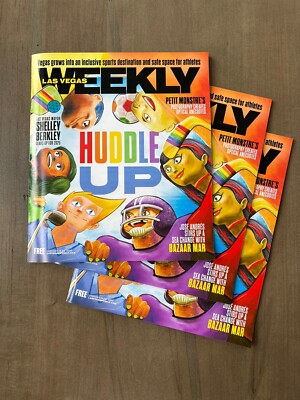 Las Vegas Weekly Magazine Huddle Up Shelley Berkley Jose Andres Raiders Outdoors