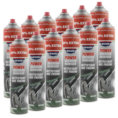 Presto Power Bremsenreiniger Set 12x 307287 600 ml
