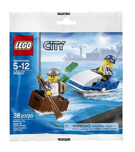 Lego City 30017 Polizei Boot Police Boat Promo Polybag Bag