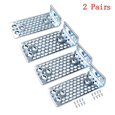 2 Pairs For Cisco C3850-RACK-KIT 3850 2960X 3650 Ears Rack Mount Bracket Kit