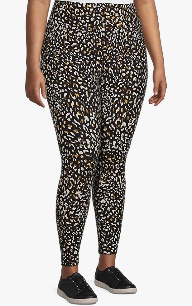 Terra &amp; plus size printed leggings print Sz 1X) | eBay