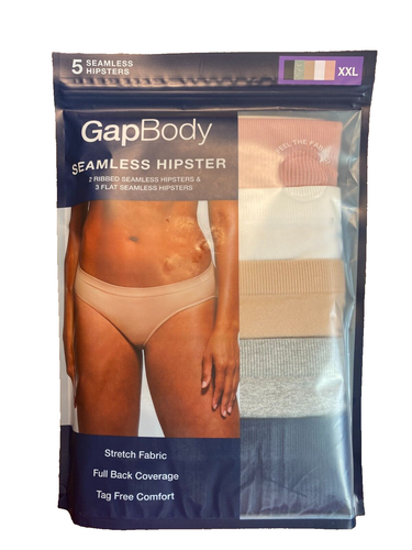 OTTIMO VALORE! GapBody Confezione da 5 Hipster Donna Senza Cuciture Taglia XXL Multi - Foto 5 di 5