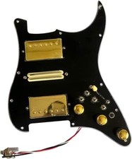 HSH Prewired Loaded Pickguard with Humbucker Pickups for Fender Strat Guitar