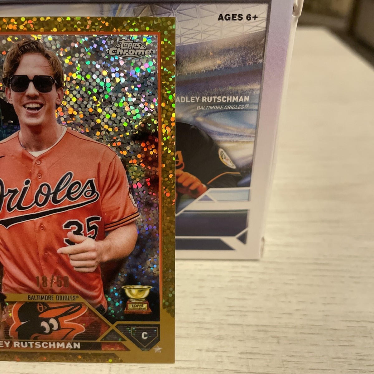 その他 Adley Rutschman image variation GOLD Adley Rutschman 2023 Topps Chrome Image Variation Gold