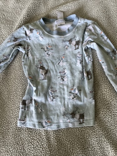 Pottery Barn Kids Disney Frozen Cotton Tight Fit Pajama 8 - Picture 8 of 12