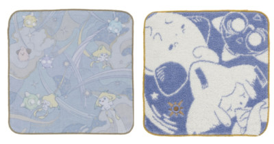 Glow in the Dark Jirachi Star Tether Sleeping Hand towel handkerchief 2 type set