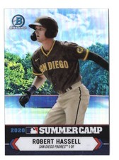 Robert Hassell 2021 Bowman Chrome Baseball 2020 Summer Camp #SC-9 Padres