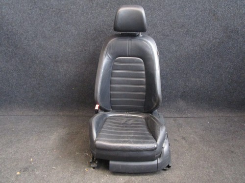 Leder Fahrersitz VW Passat 3C Highline Sportsitz Perforiert schwarz