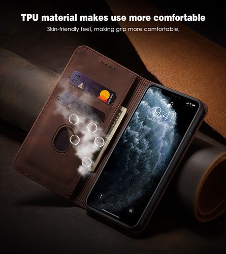 Handy Hülle für iPhone 13 mini Handy Tasche Klapphülle Schutz Leder Book case - Zdjęcie 7 z 10