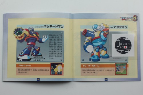 CAPCOM Sega Saturn Rockman 8 Metal Heroes Megaman Action Game From JAPAN - Picture 22 of 24
