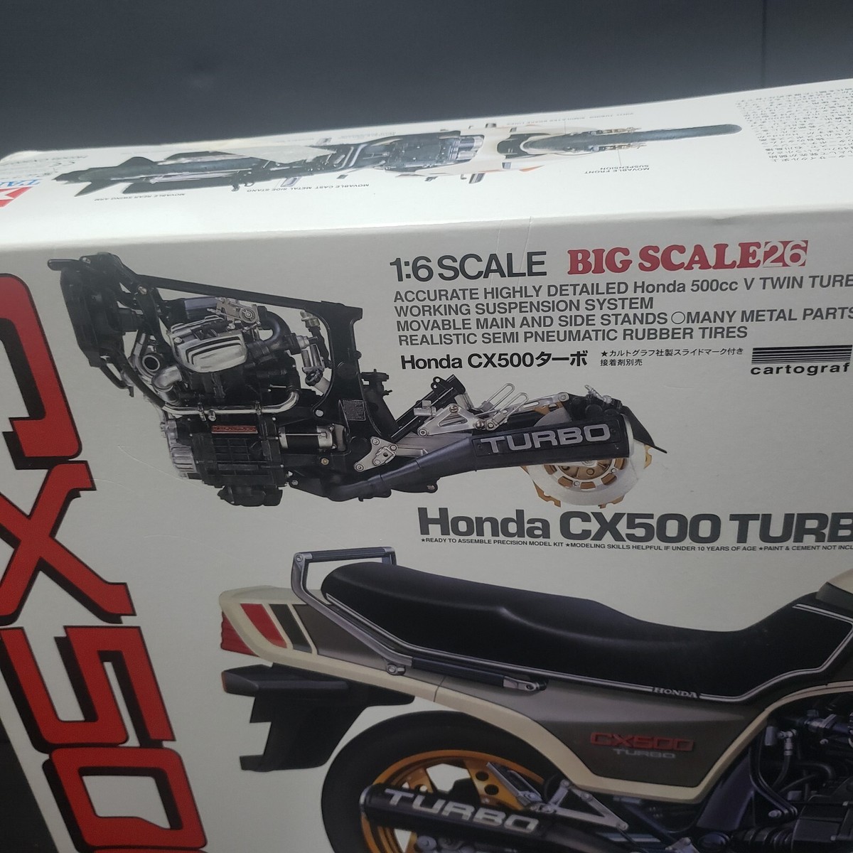 1円〜 タミヤ 他 1/12 ホンダ CX500ターボ カルフォルニア ハイウェイ